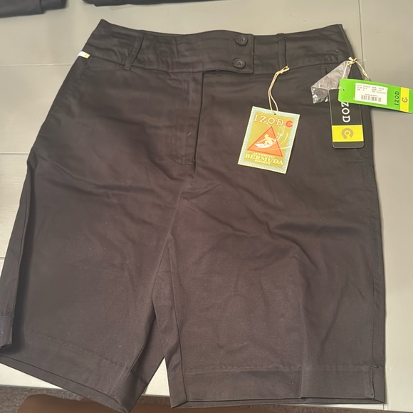 Izod Pants - IZOD Bermuda Shorts black various sizes 2,10,12& 14